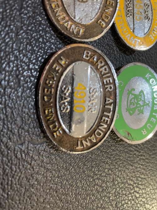 SAR: collection of 4 South African Railways Badges