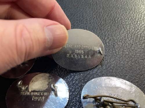 SAR: collection of 4 South African Railways Badges