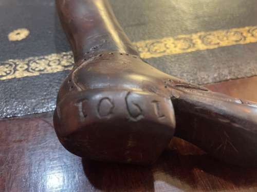 Boer War : POW Kierie signed POW 1901 ( 90 cm , heavy item)