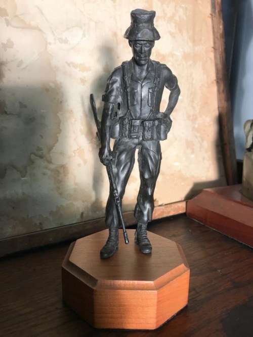 SADF Soldier on Stand ( 24 cm )