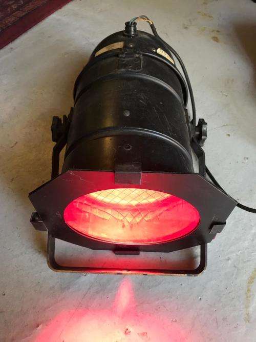 Theatre Lights: Pair in working condition ( 34 x 23 cm )