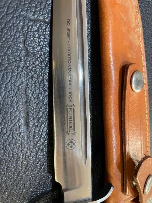 Brasilian Dagger in Leather Sheeve