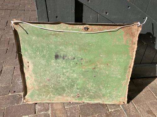Original Enamel Braganza Tea sign ( 73 x 57 cm )