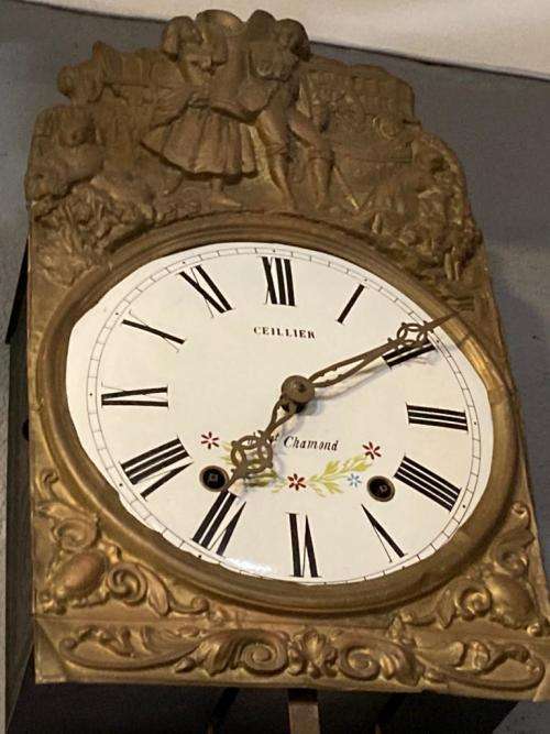 French Comtoise Clock circa 1800 ( incomplete )