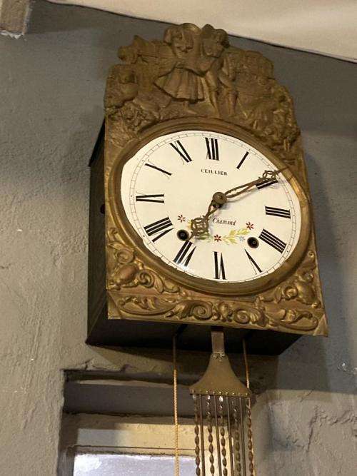 French Comtoise Clock circa 1800 ( incomplete )