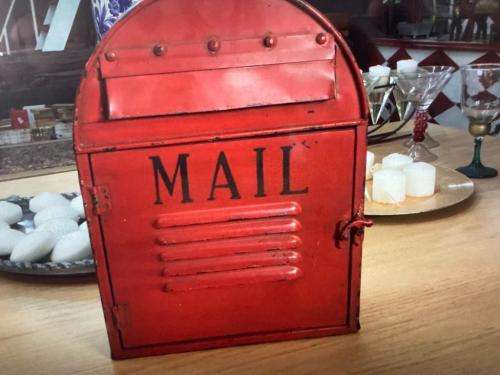 Vintage Metal Postbox ( Repro)