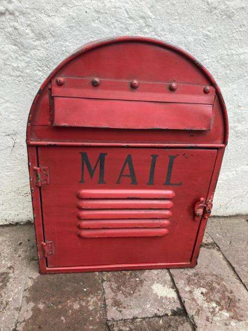 Vintage Metal Postbox ( Repro)