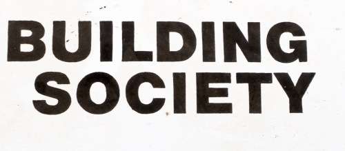 Original Allied Building Society Enamel Sign ( 34 x 18 cm )