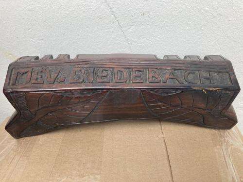 Boer War : POW Pen Stand ( 28 x 8 x 6 cm )