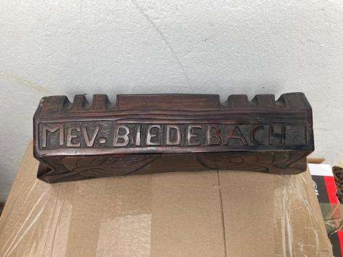 Boer War : POW Pen Stand ( 28 x 8 x 6 cm )