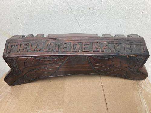 Boer War : POW Pen Stand ( 28 x 8 x 6 cm )