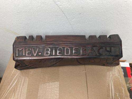 Boer War : POW Pen Stand ( 28 x 8 x 6 cm )