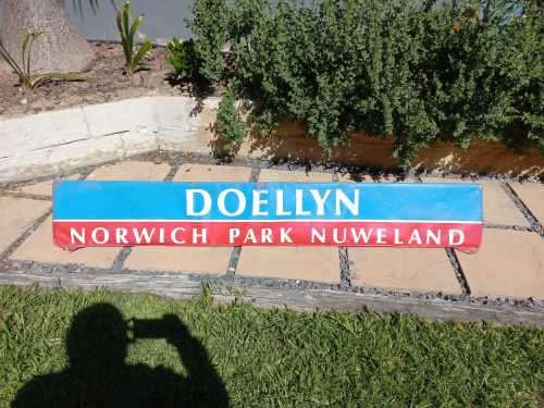 Rugby: Newlands Tryline Cushion ( Double sided)
