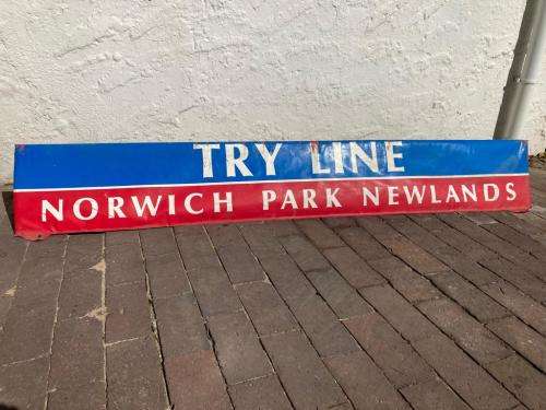 Rugby: Newlands Tryline Cushion ( Double sided)