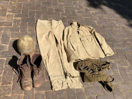 Boer War : British Khaki Uniform