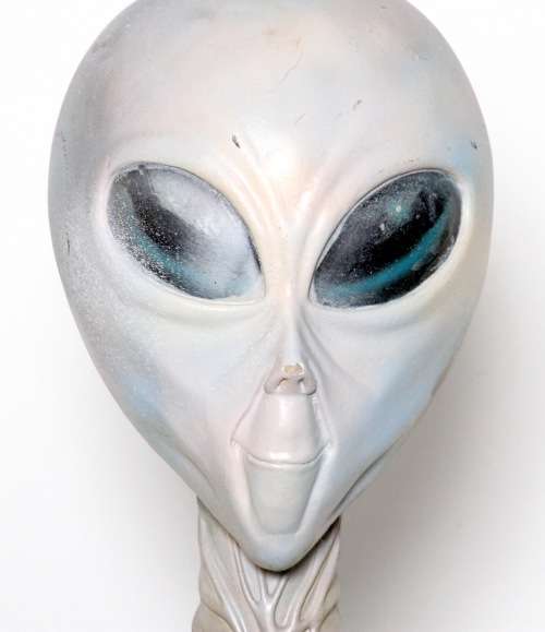Alien Figurine made of Fibreglass ( 96 cm )