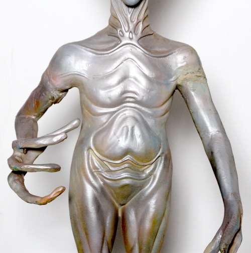 Alien Figurine made of Fibreglass ( 96 cm )