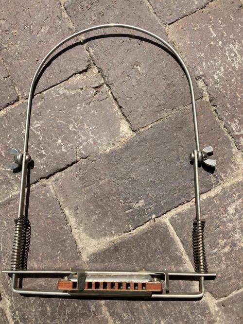 Hohner Blues Harp Harmonica plus Stand ( 10 x 3 x 2 cm , 17 x 14 x 14 cm )