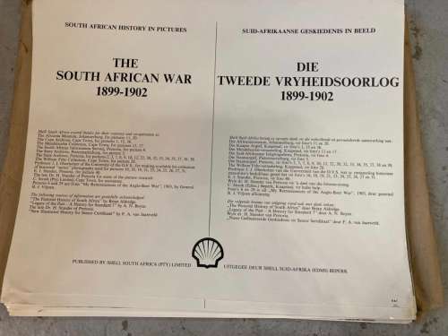 Boer War : Set of 40 Pics made by Shell in the 70`s
