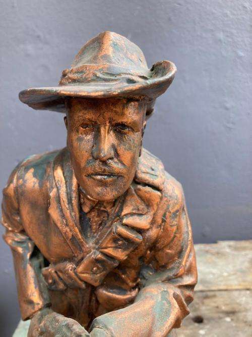 Boer War Statue : Boere Kryger ( 32 cm )