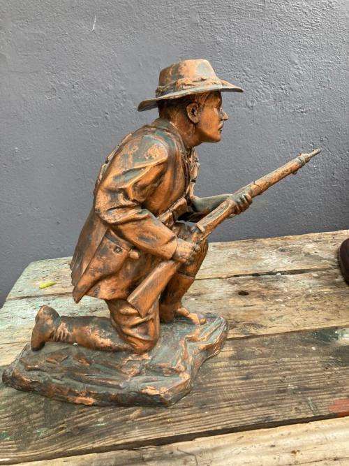 Boer War Statue : Boere Kryger ( 32 cm )