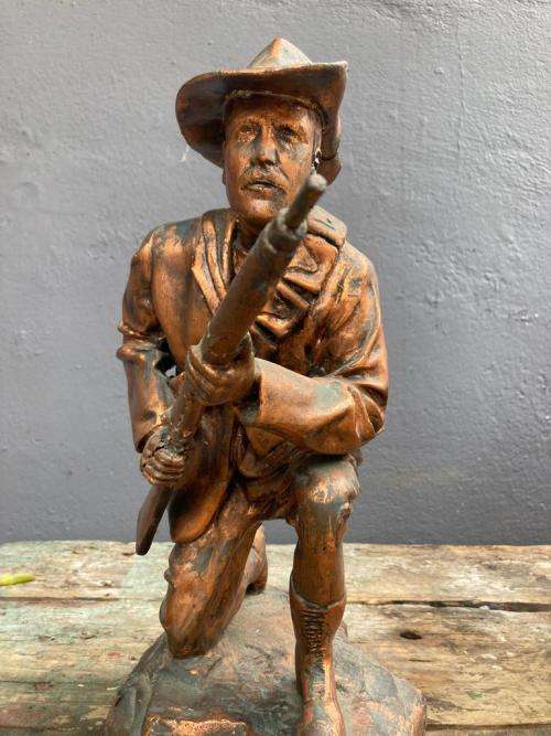 Boer War Statue : Boere Kryger ( 32 cm )