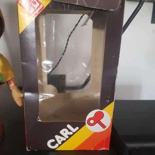 Original Pinocchio Wind up Figurine in box ( 23 cm ) by Carl Germany