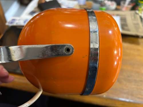 Original Midcentury Dutch Eyeball Lamp circa 1960s