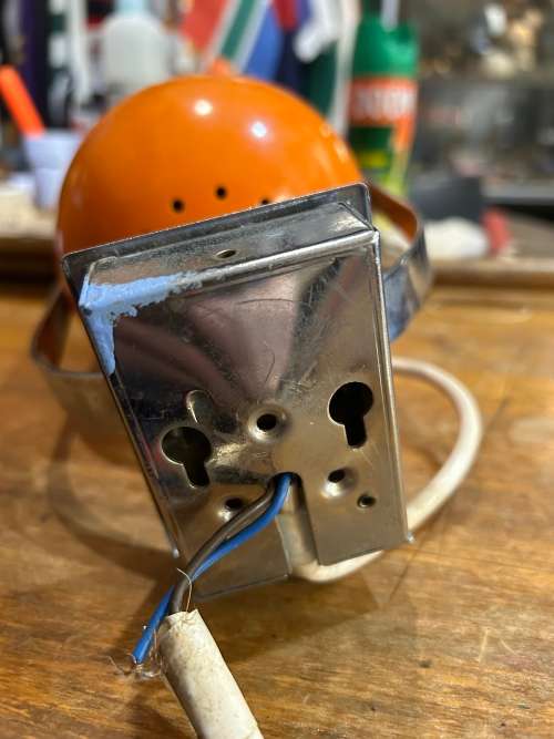 Original Midcentury Dutch Eyeball Lamp circa 1960s
