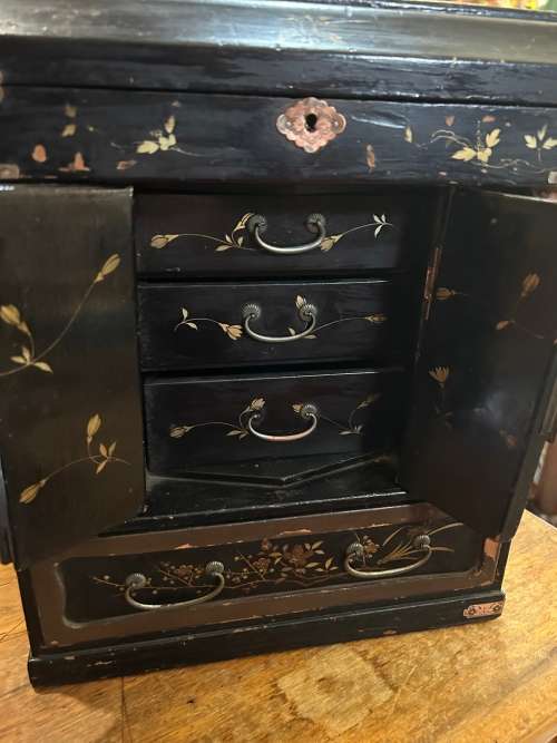 Vintage Japanese Jewelry Box