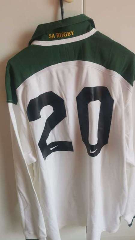Rugby Players Jersey : Springboks vs Ireland ( 20/06/ 98 ) no 20