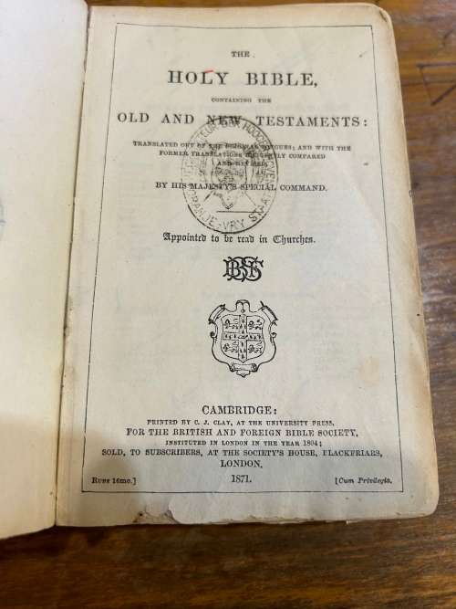 State Bijbel plus English Bible and Two Psalm en Gezange Books