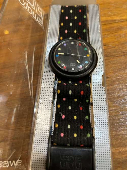 Pop Swatch Watch in original Box
