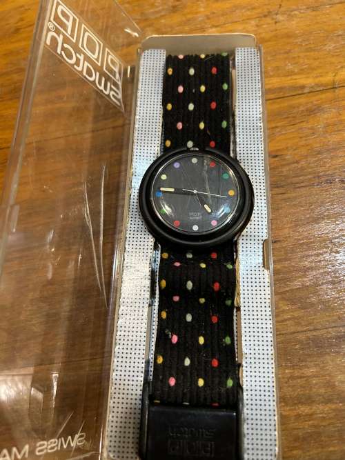 Pop Swatch Watch in original Box