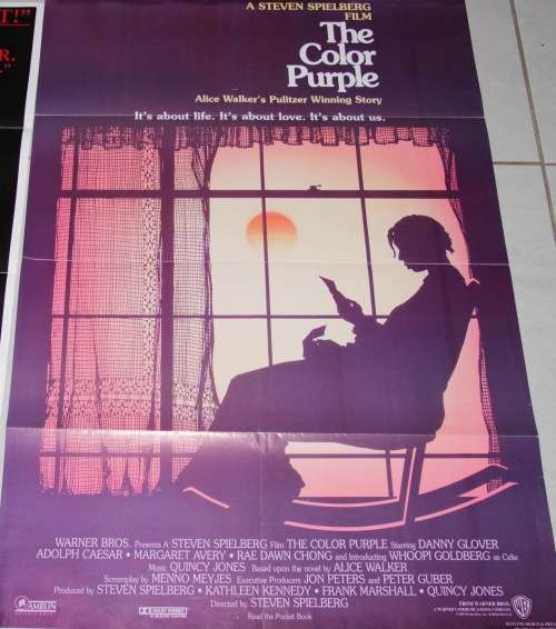 Movie Posters : Collection of 5 Original Movie Posters ( 102 x 71 cm )