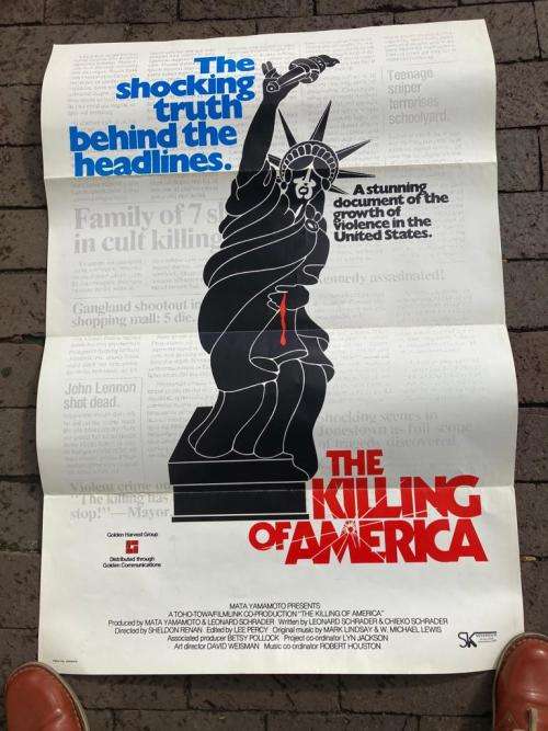 Movie Posters : Collection of 5 Original Movie Posters ( 102 x 71 cm )