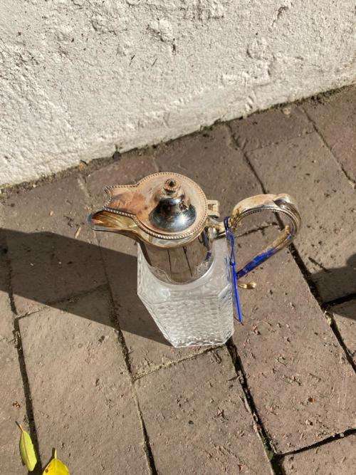 Silver Plated Claret Jug ( 23 cm ) England