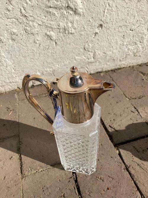Silver Plated Claret Jug ( 23 cm ) England