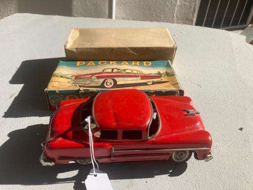 Japanese Tinplate Packard in Original Box ( 27 cm )