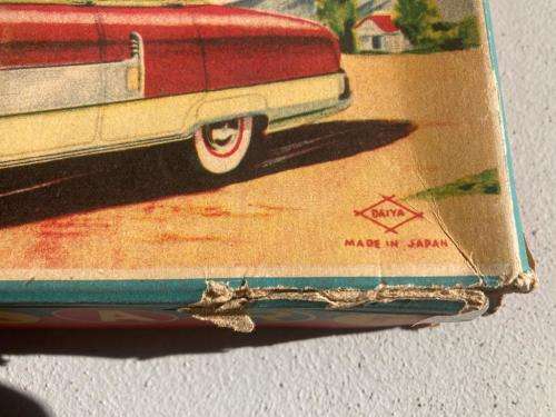 Japanese Tinplate Packard in Original Box ( 27 cm )