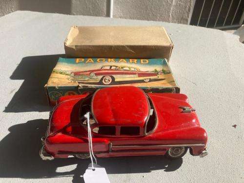 Japanese Tinplate Packard in Original Box ( 27 cm )