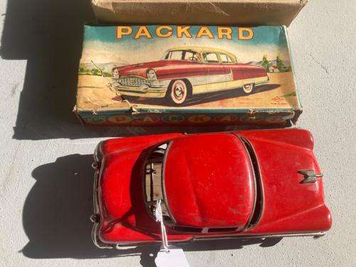 Japanese Tinplate Packard in Original Box ( 27 cm )