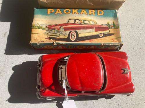 Japanese Tinplate Packard in Original Box ( 27 cm )