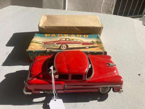 Japanese Tinplate Packard in Original Box ( 27 cm )