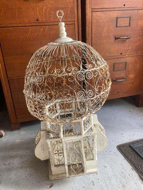 Vintage Ornate Birdcage ( 74 cm )