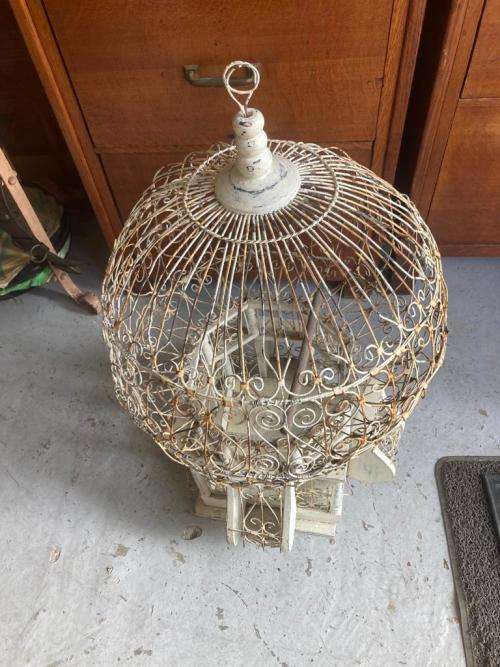 Vintage Ornate Birdcage ( 74 cm )
