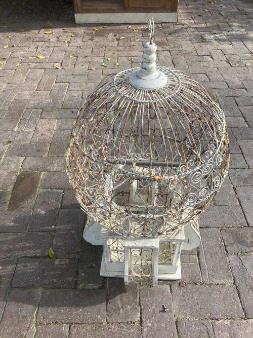 Vintage Ornate Birdcage ( 74 cm )