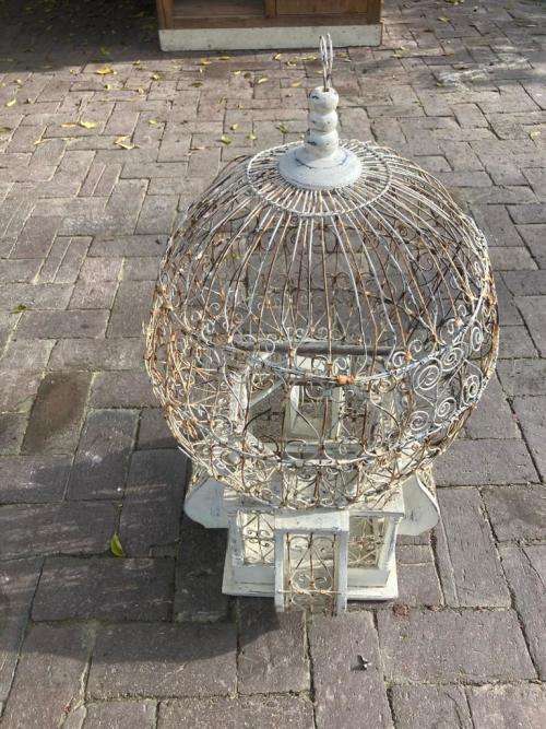 Vintage Ornate Birdcage ( 74 cm )