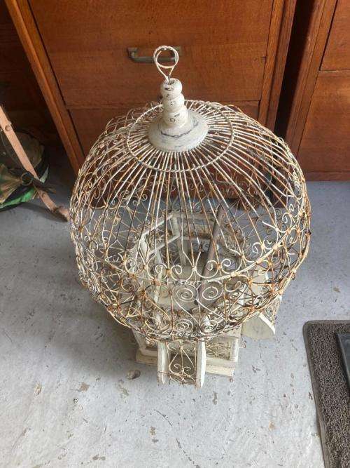 Vintage Ornate Birdcage ( 74 cm )