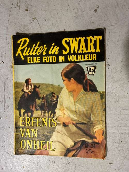 Fotoverhale: Super Rare: Ruiter in Swart in Volkleur (All 4 issues)